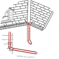 Chicago-Gutter-Downspout-Heat-Wire-Tape-Cable-Design