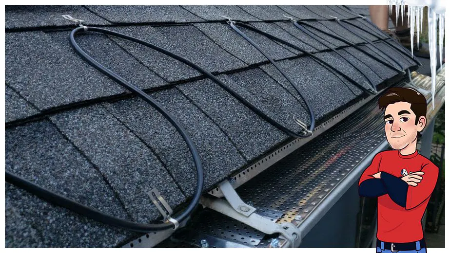 Gutter-Heat-wire-cables-Chicago-Installation