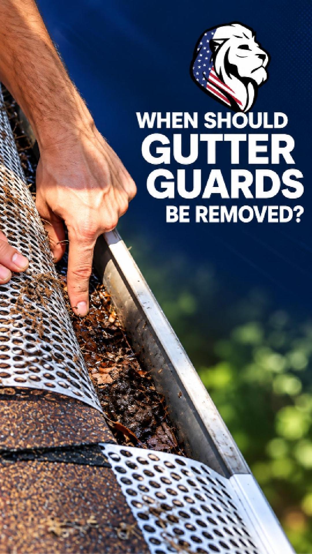 When Should Gutter Guards Be Removed?