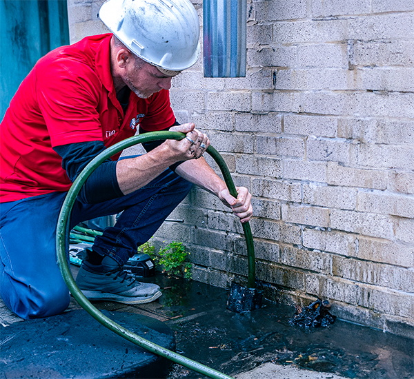 Underground Drain Flush