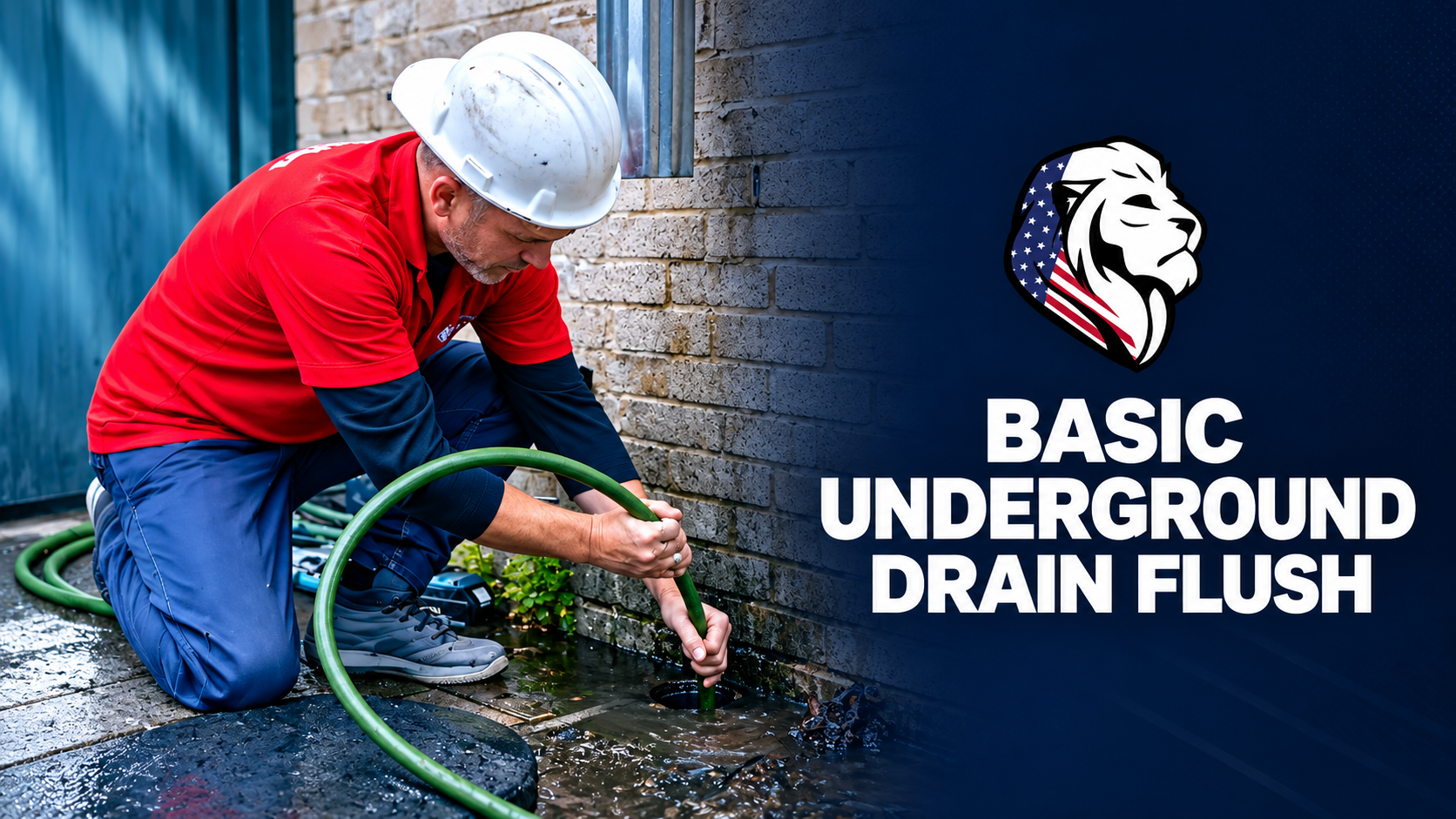 Basic Underground Drain Flush (SKU: 2A - 2A1)